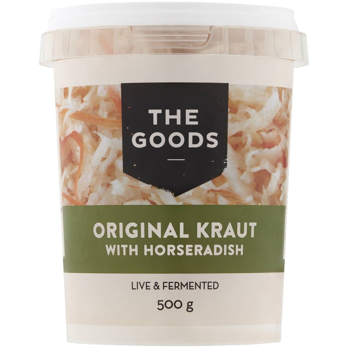 The Goods Living & Fermented Original Sauerkraut 500g Woolworths