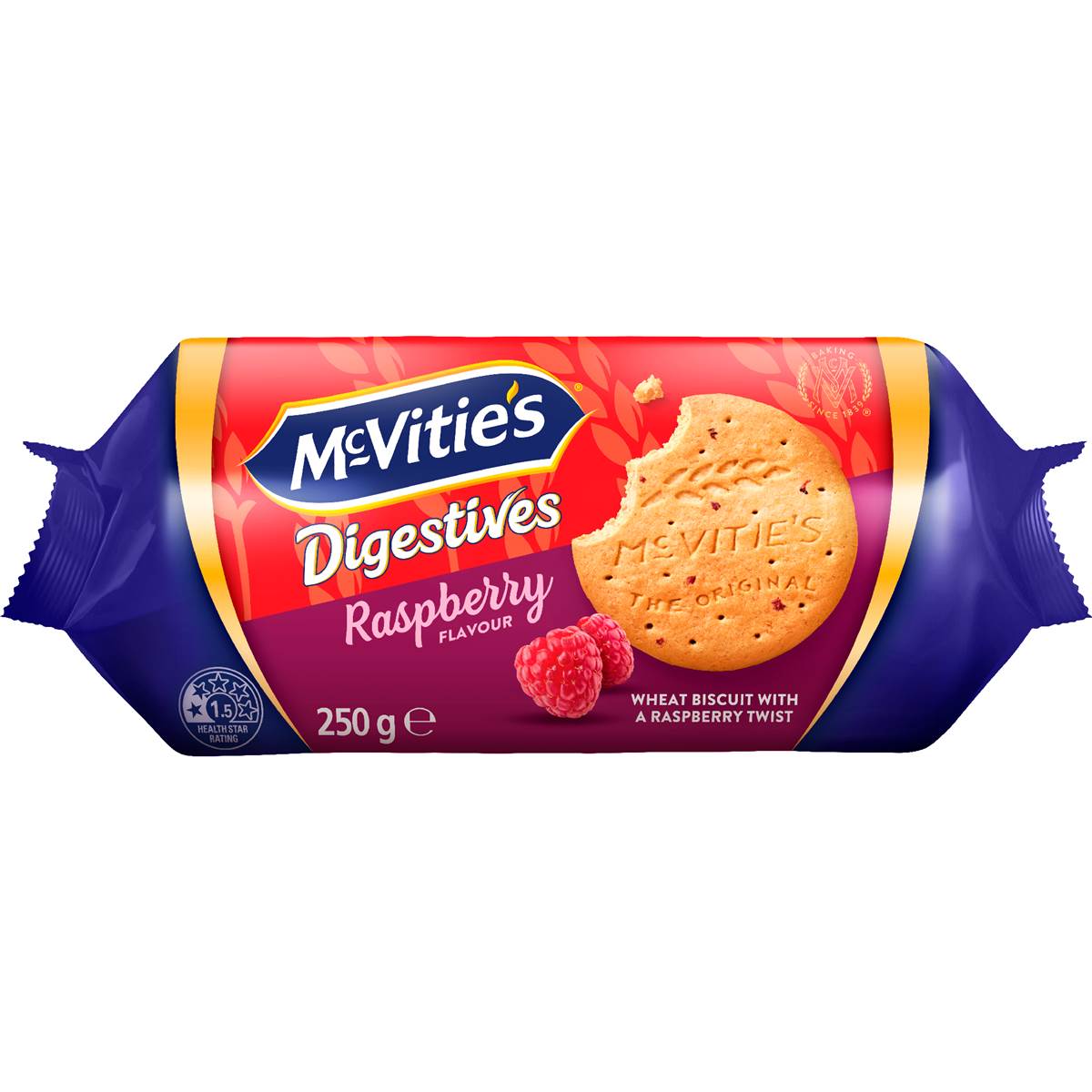 McVitie's Digesitves Raspberry 250g