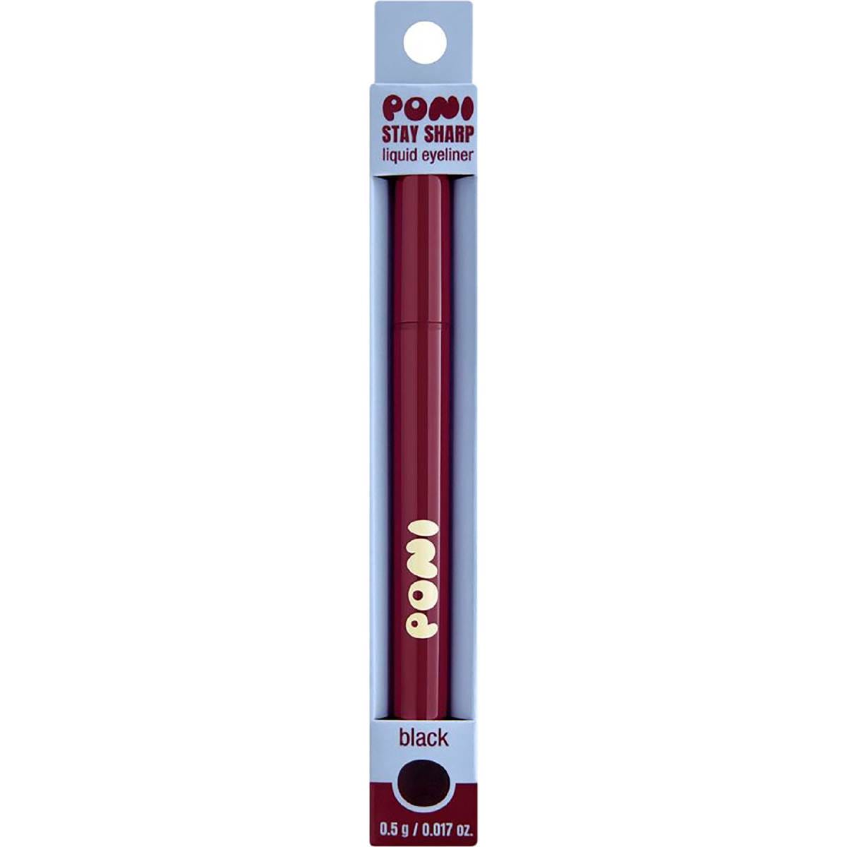 Poni Stay Sharp Liquid Eyeliner Black 0.5g