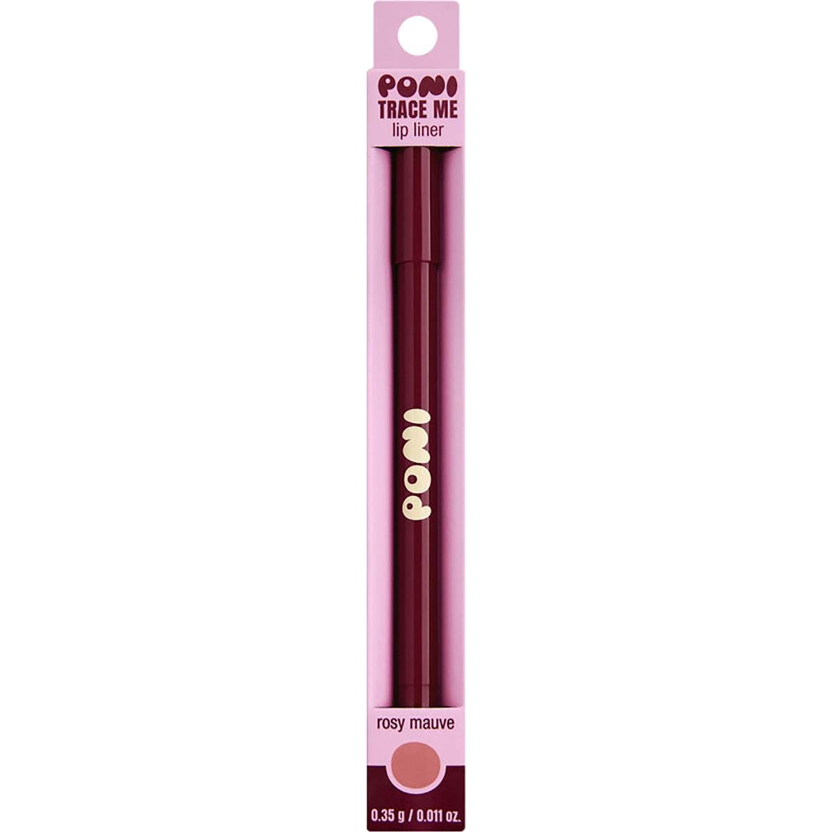 Poni Trace Me Lip Liner Rosy Mauve 0.35g