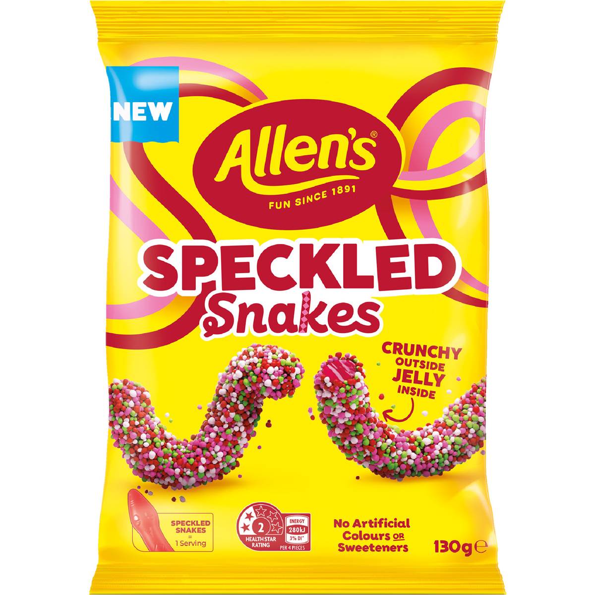 Allen's Speckled Snakes 130g