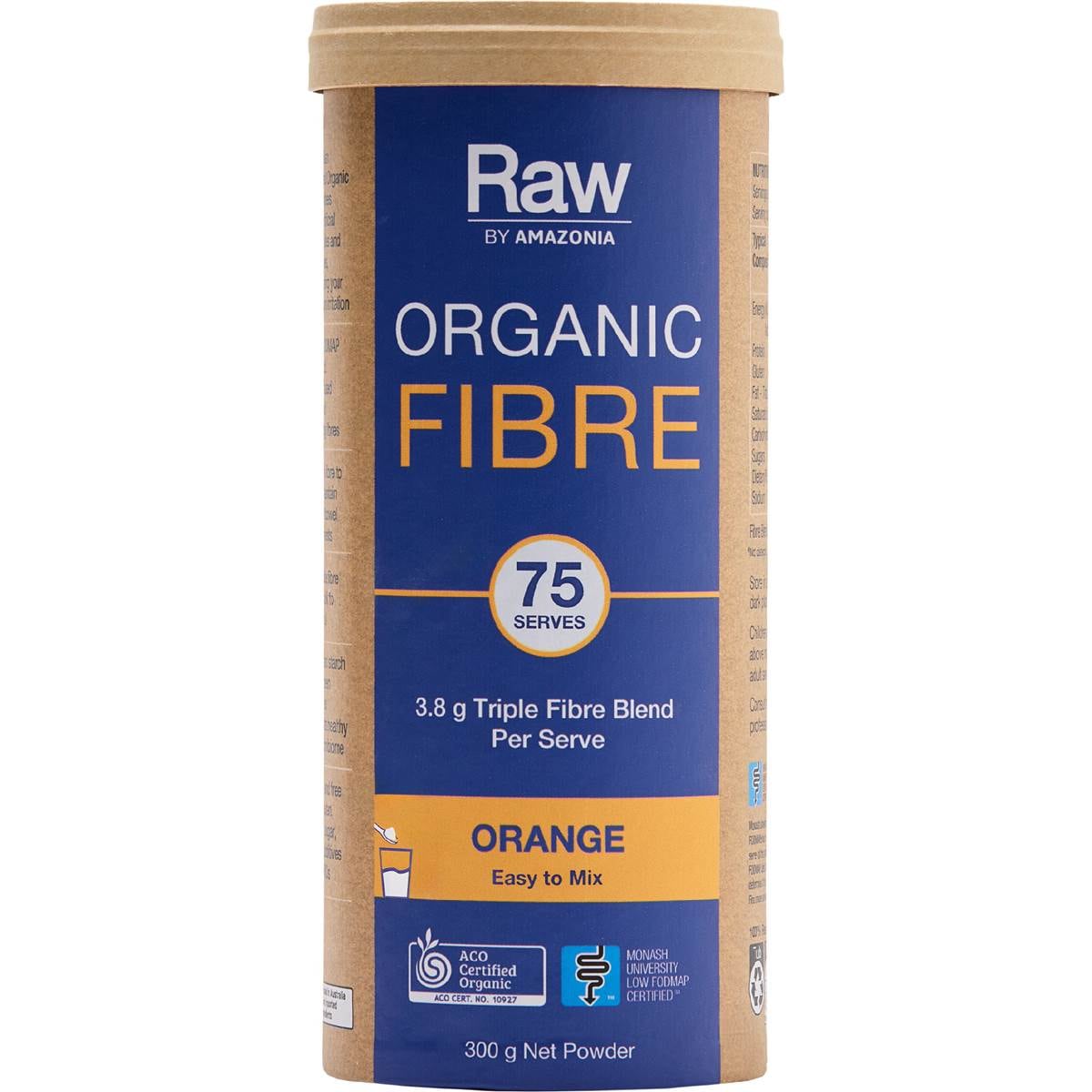 Amazonia Raw Organic Fibre Orange 300g