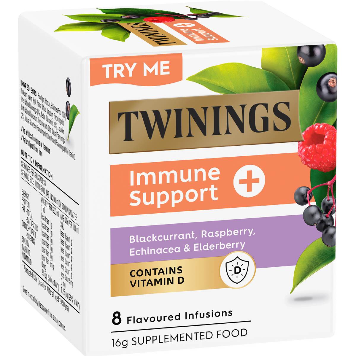 Twinings Immune Support Flavoured Infusions 8 pack