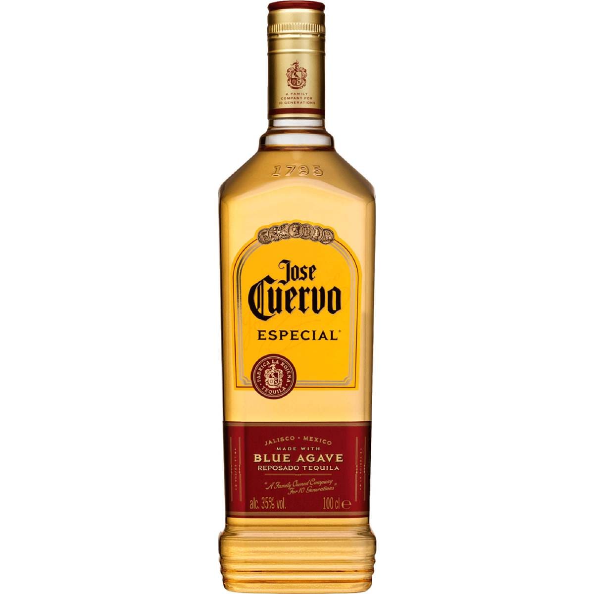 Jose Cuervo Especial Reposado Tequila Bottle 1L