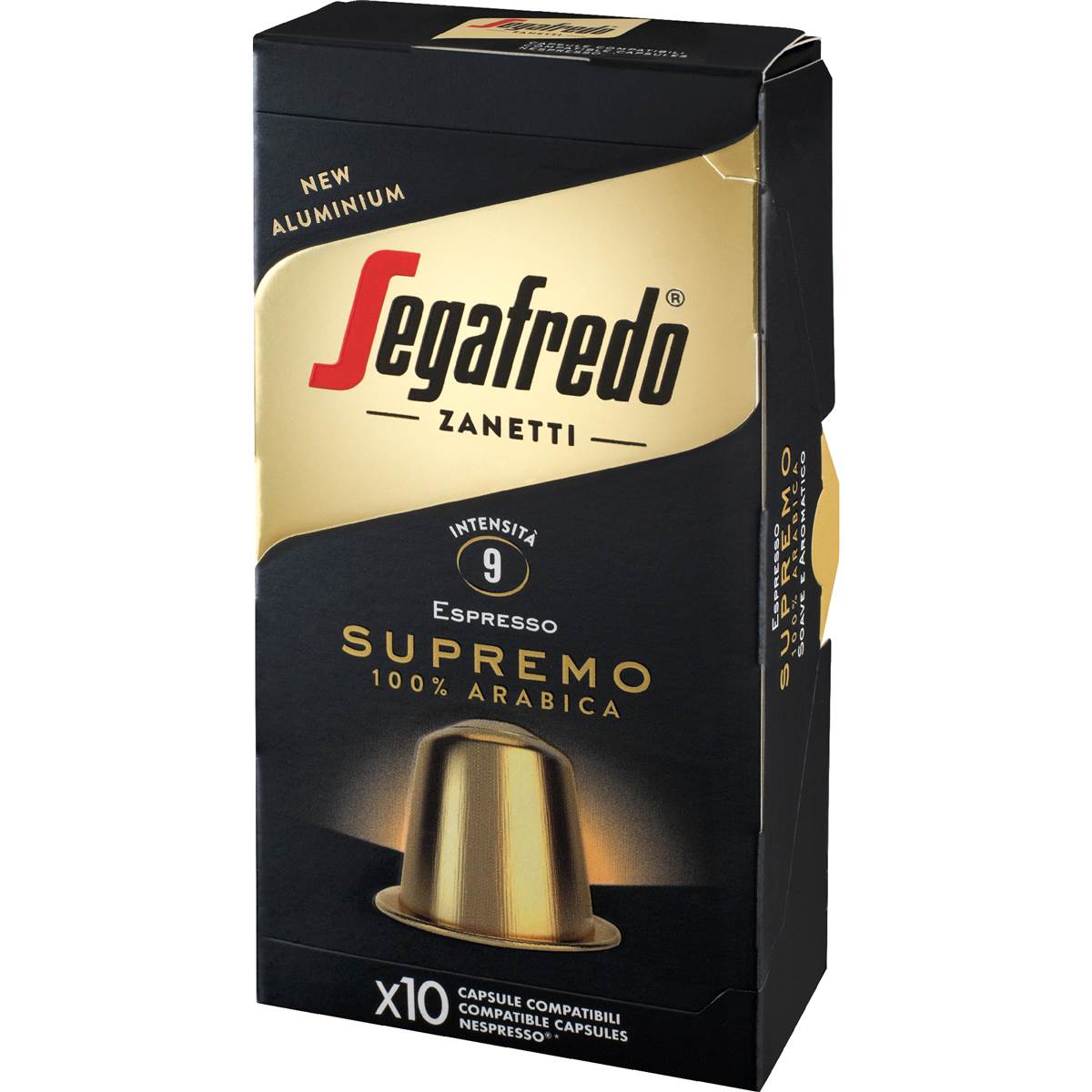 Segafredo Supremo Coffee Capsules 10 pack
