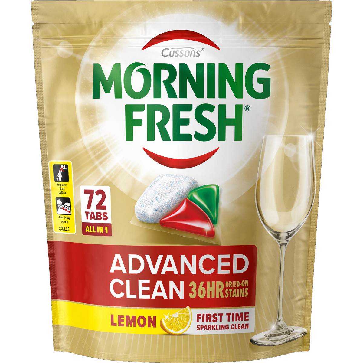 Morning Fresh Advanced Clean Dishwasher Tablets 72 pack