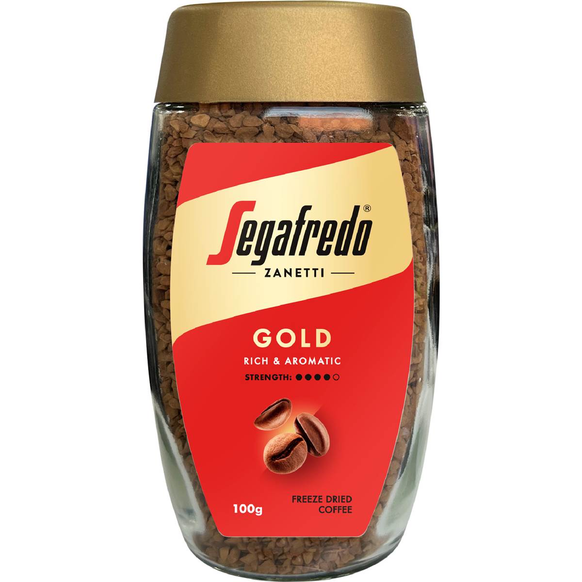 Segafredo Gold Freeze Dried Coffee 100g