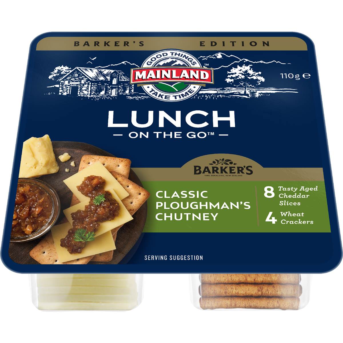 Mainland Lunch On The Go Ploughmans Barker's Edition 110g