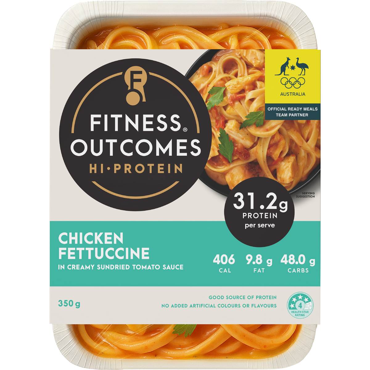Fitness Outcomes Chicken Fettuccine 350g