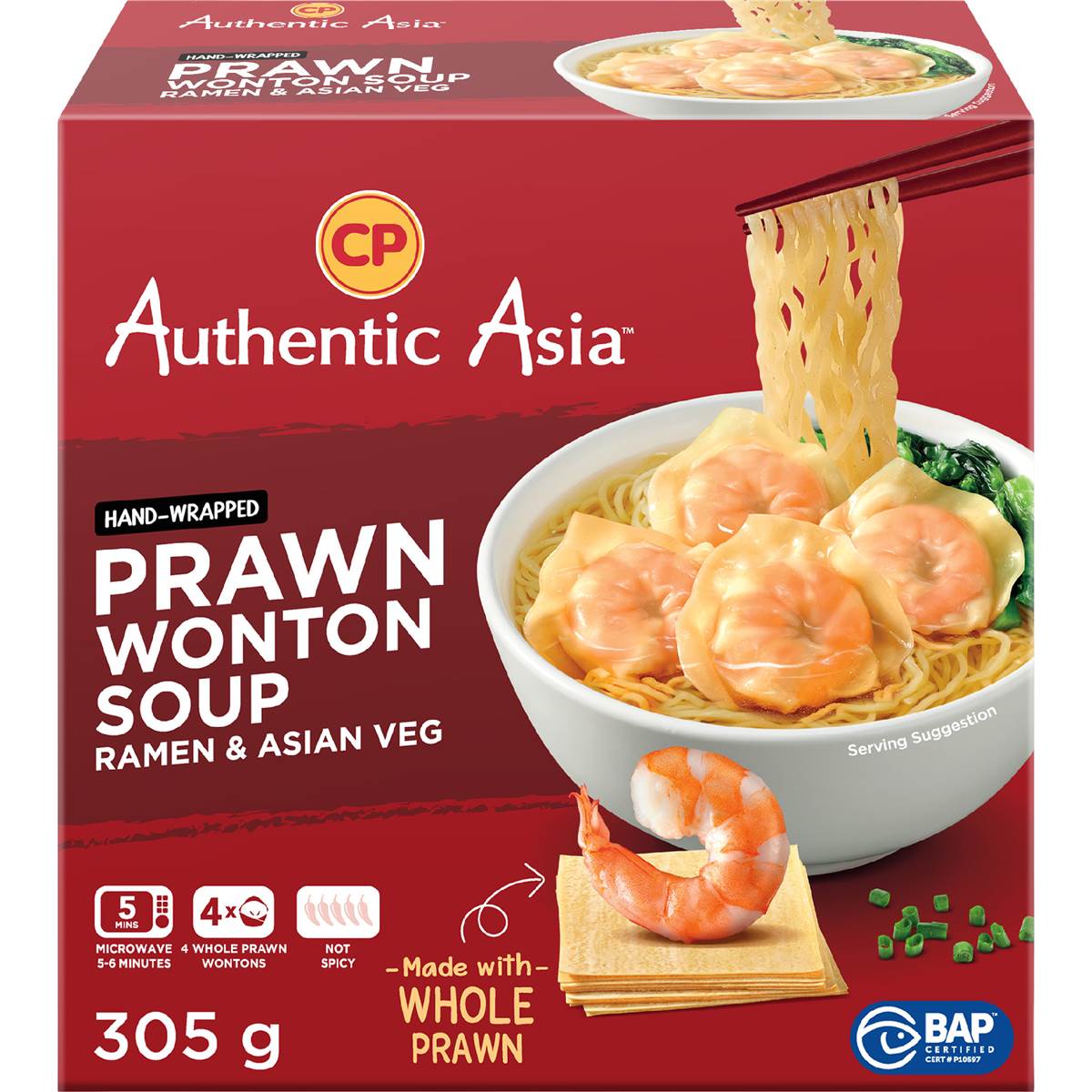 Authentic Asia Prawn Wonton Soup 305g