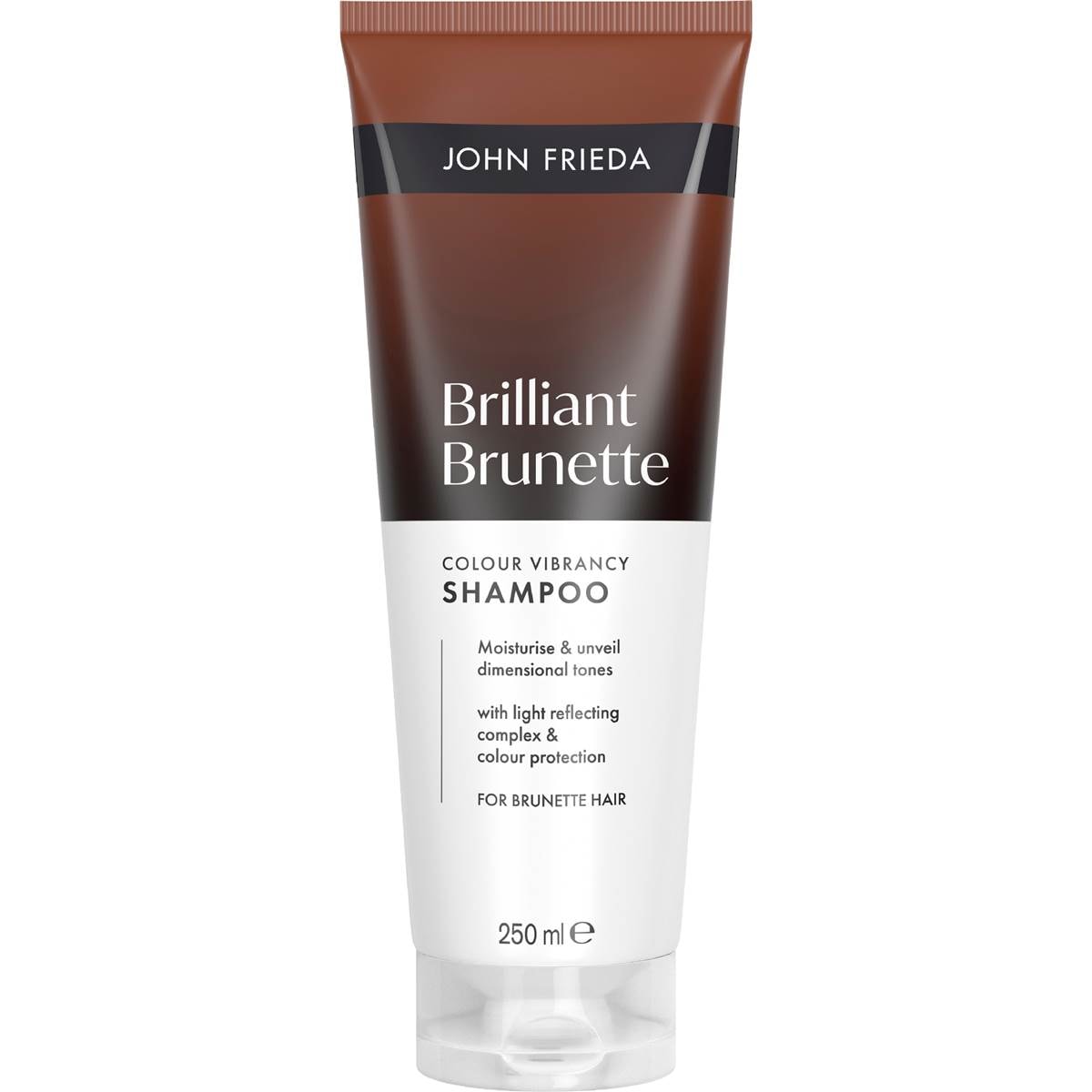John Frieda Brilliant Brunette Shampoo 250mL