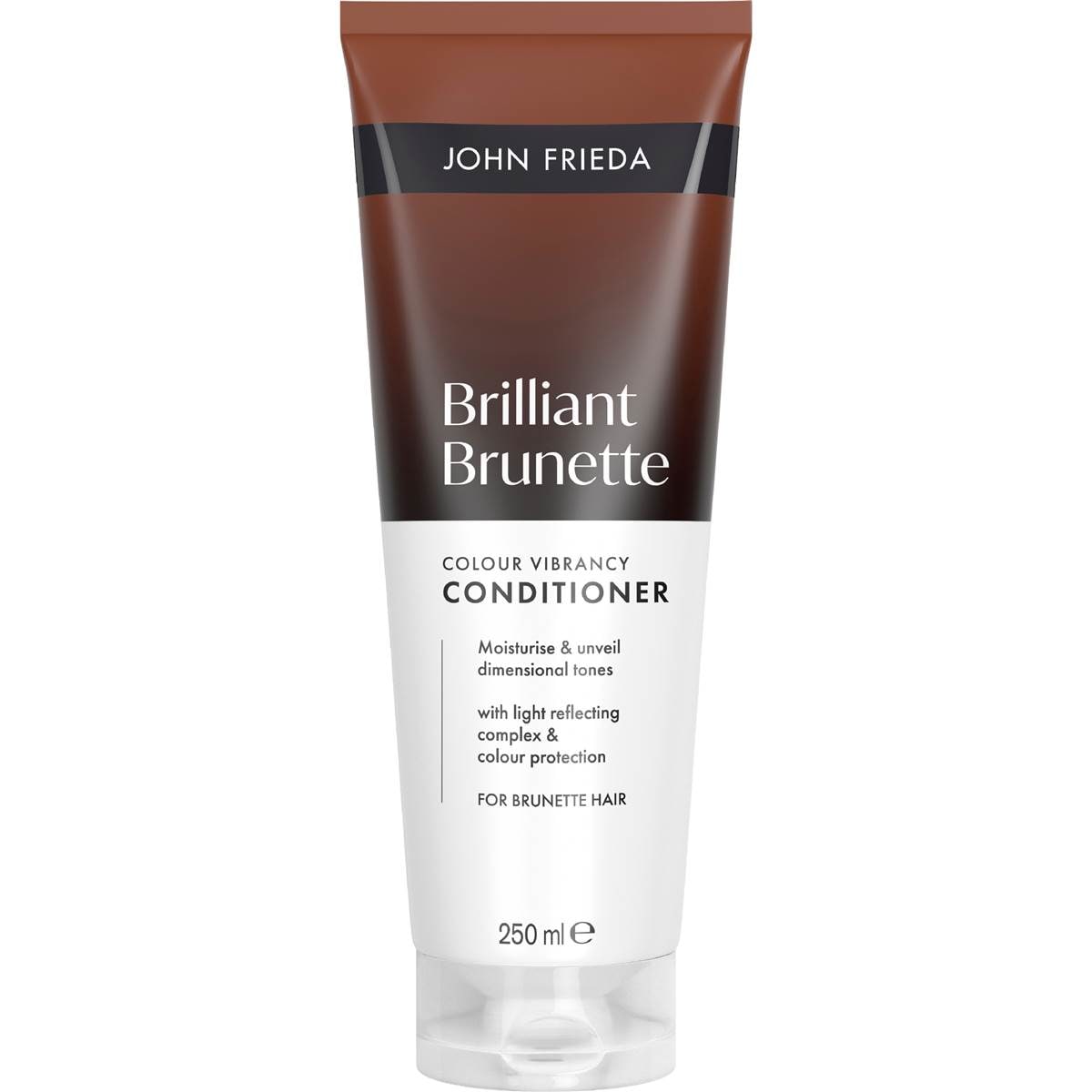 John Frieda Brilliant Brunette Conditioner 250mL