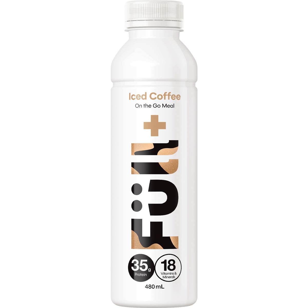 Full+ On The Go Meal Replacement Iced Coffee 480mL