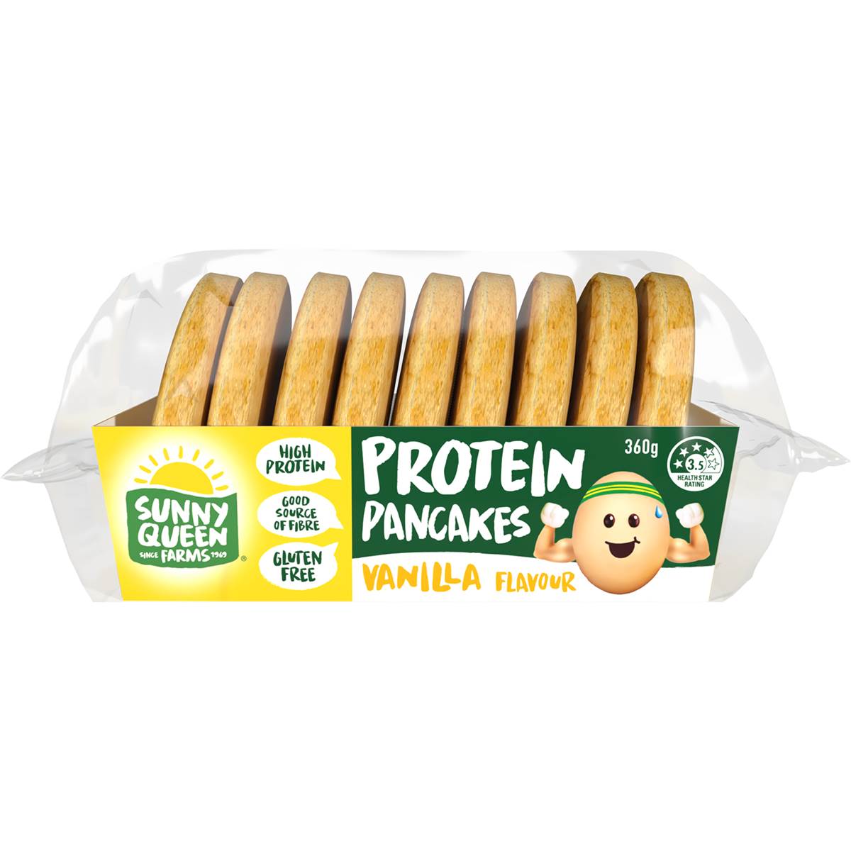 Sunny Queen Protein Pancakes Vanilla 360g