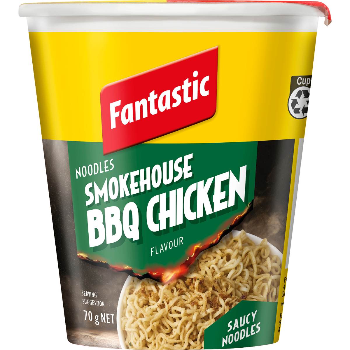 Fantastic Smokehouse BBQ Chicken Noodle Cup 70g