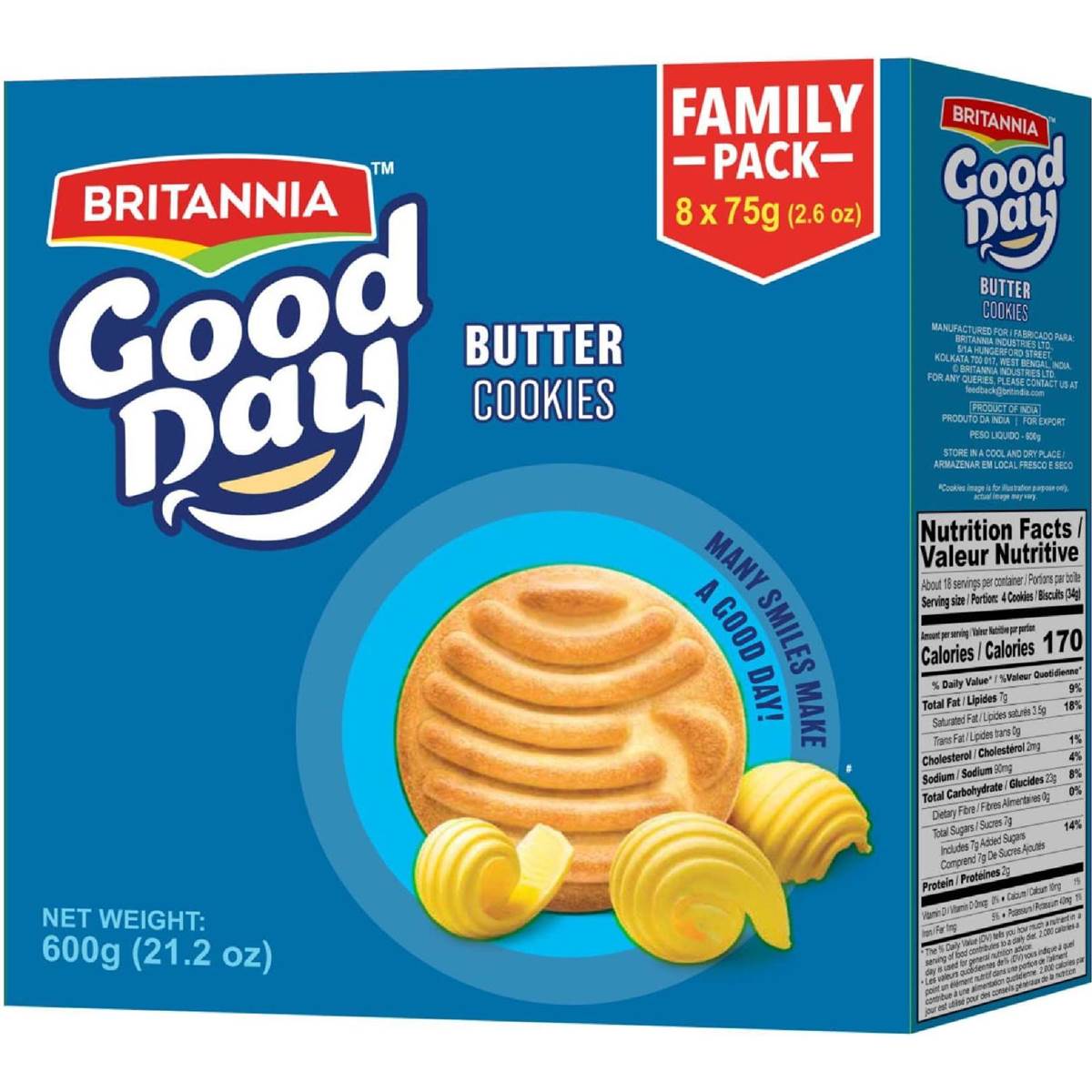 Good Day Butter Cookies 600g