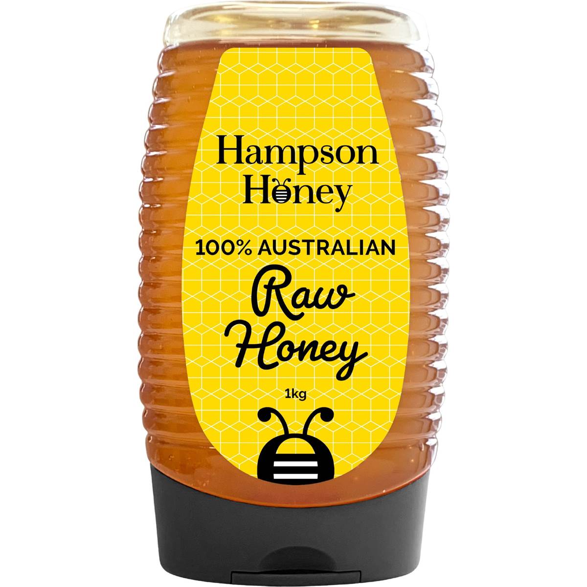 Hampson Honey Australian Raw Honey Squeeze 1kg