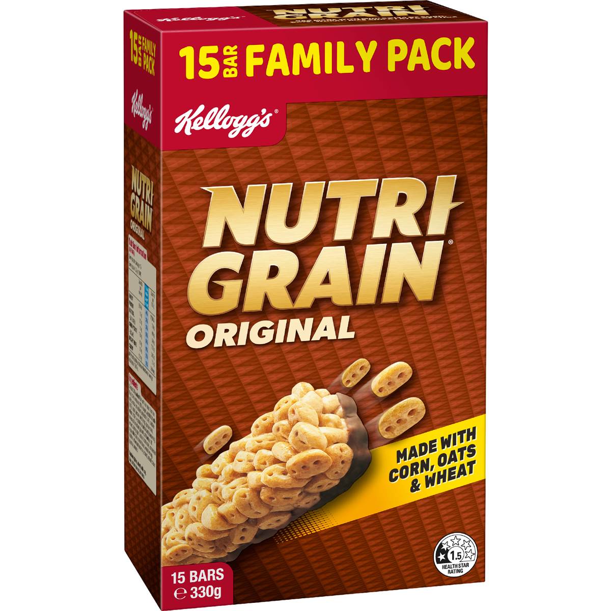 Kellogg's Nutri Grain Bars Original 15 pack