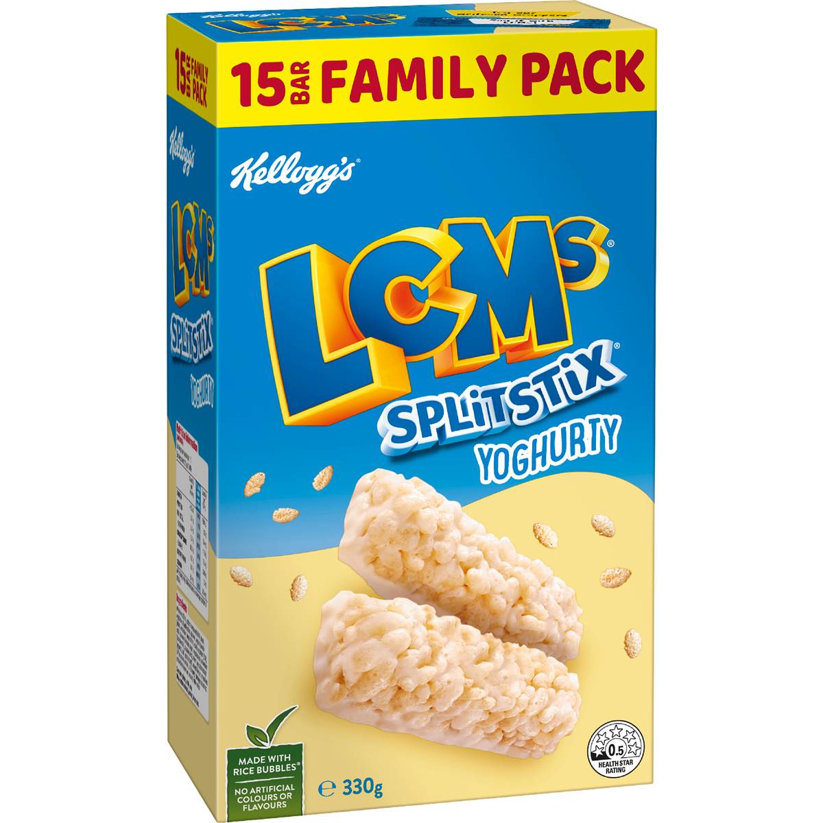 Kellogg's LCMs Splitstix Yoghurt 15 pack