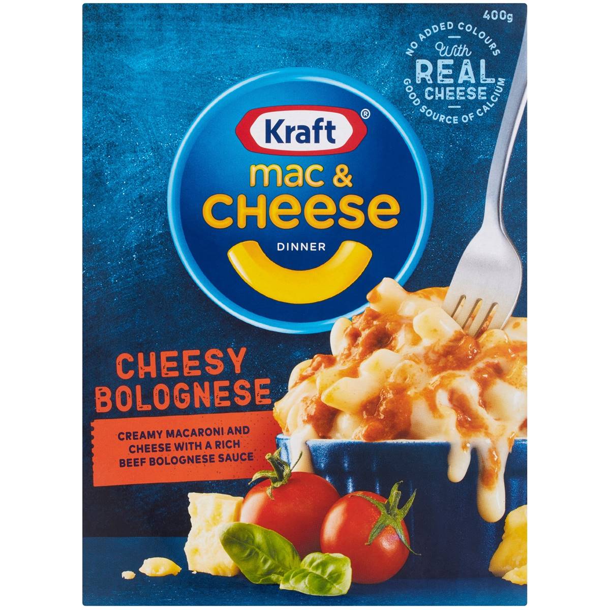 Kraft Mac & Cheese Cheesy Bolognese 400g Woolworths
