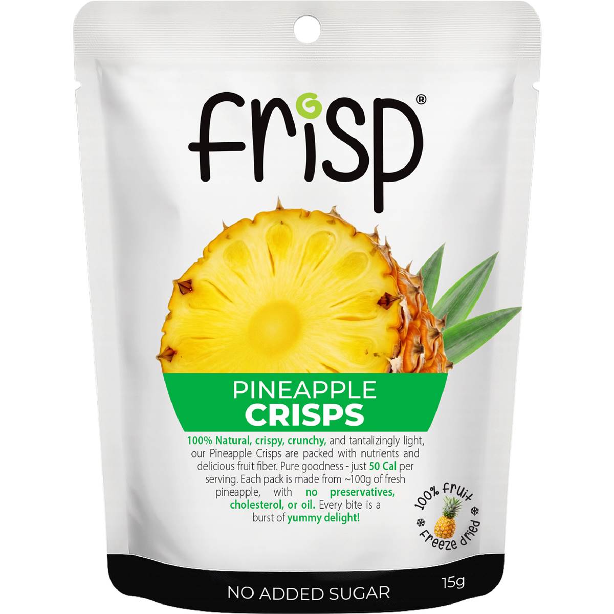 Frisp Pineapple Crisps 15g