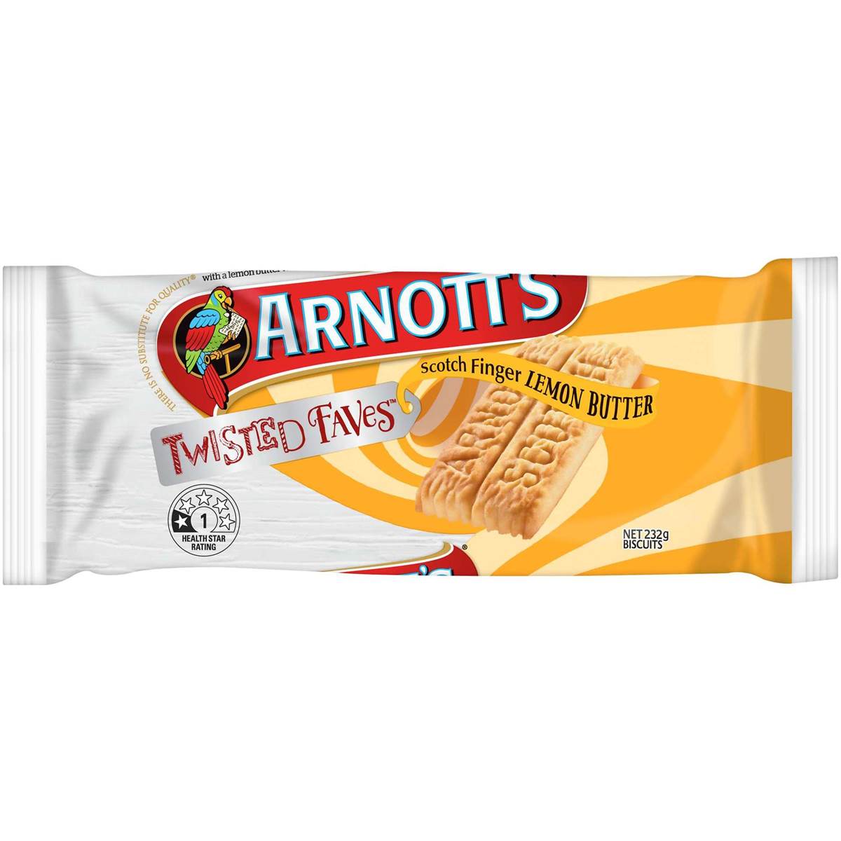 Arnotts Scotchfingerlemon Butter 232g | Woolworths