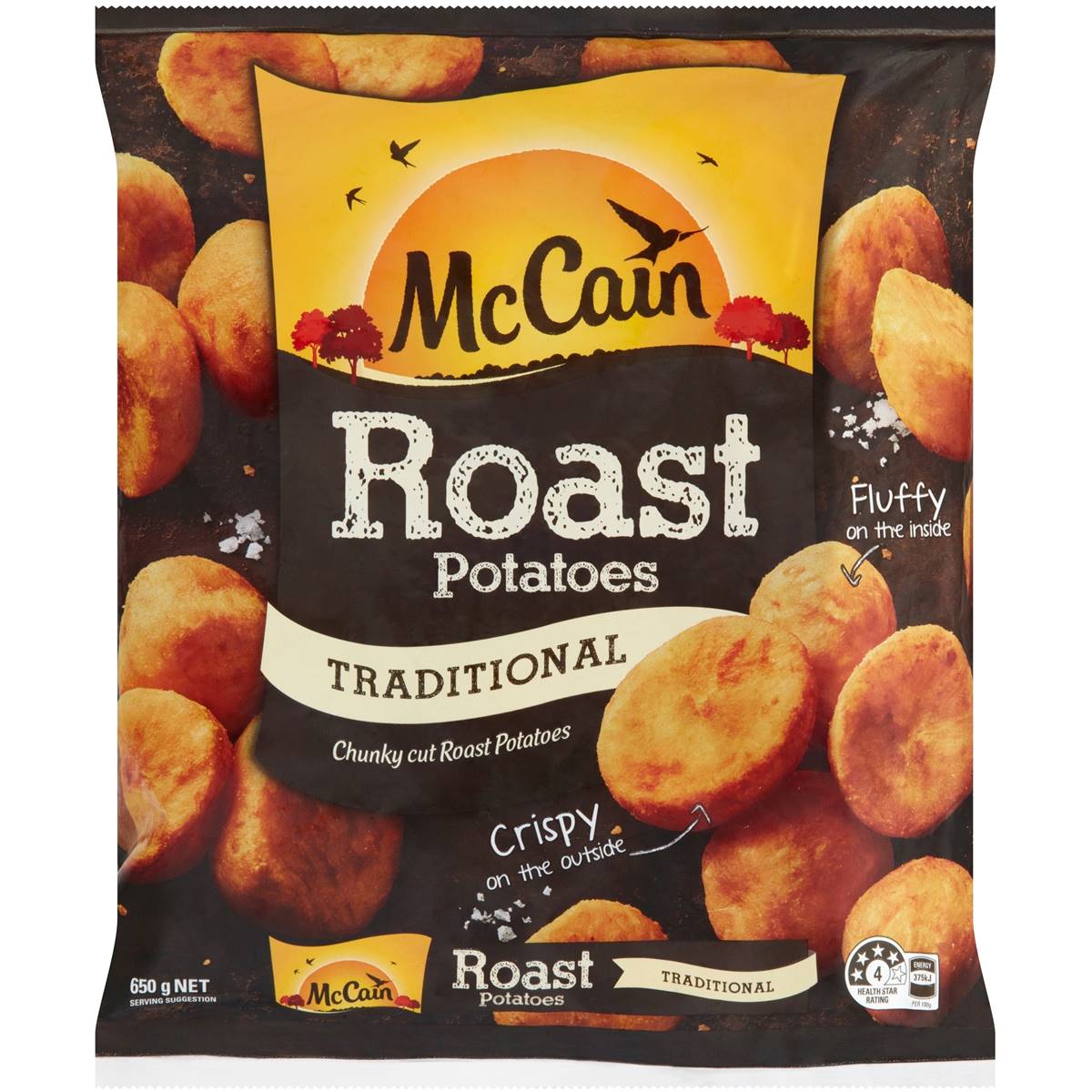 mccain-traditional-roast-potato-650g-woolworths