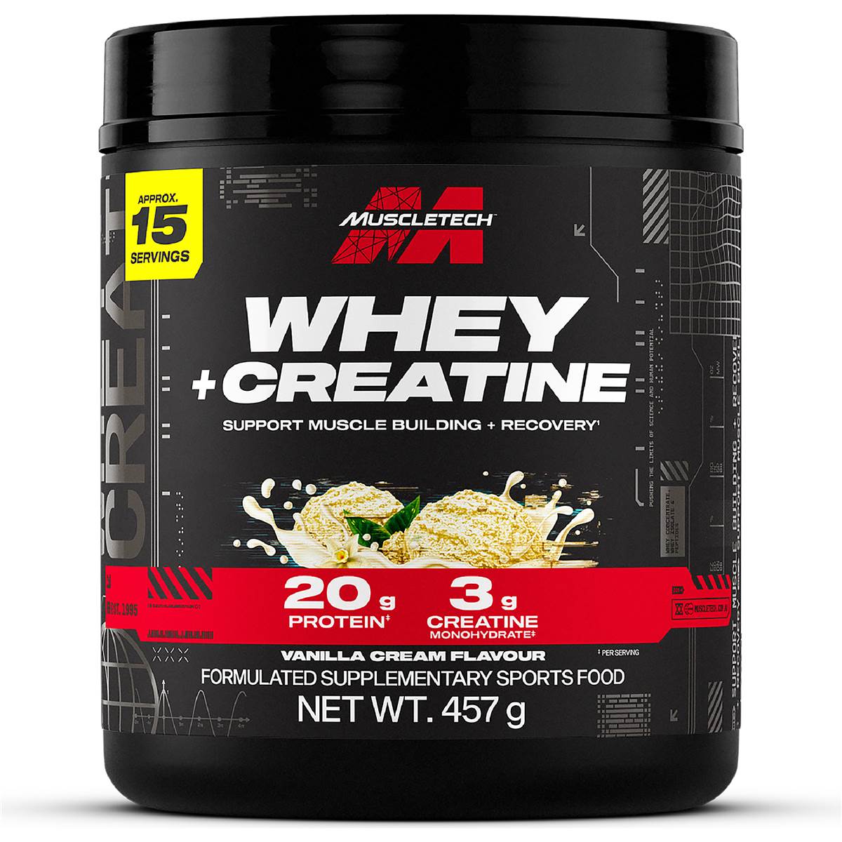 Whey & Creatine Powder Flavoured
