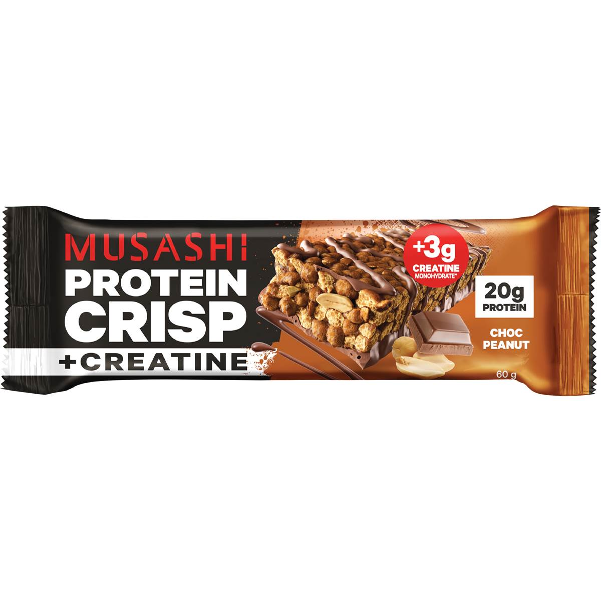 Protein Crisp & Creatine Bar Flavoured
