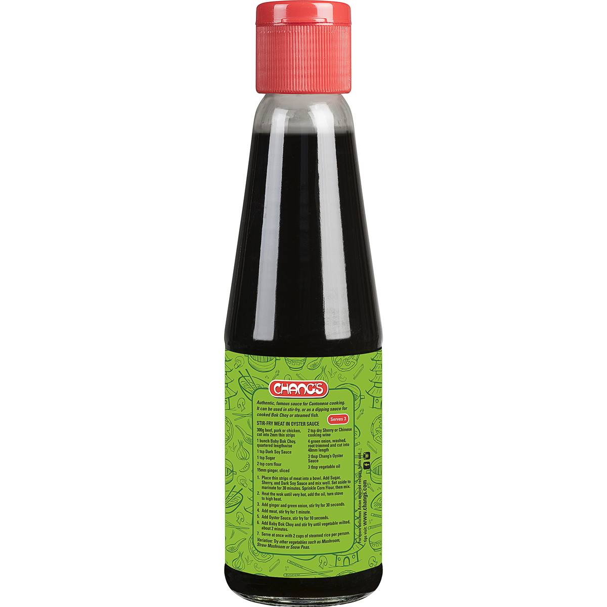 Chang's Oyster Sauce 280ml Woolworths