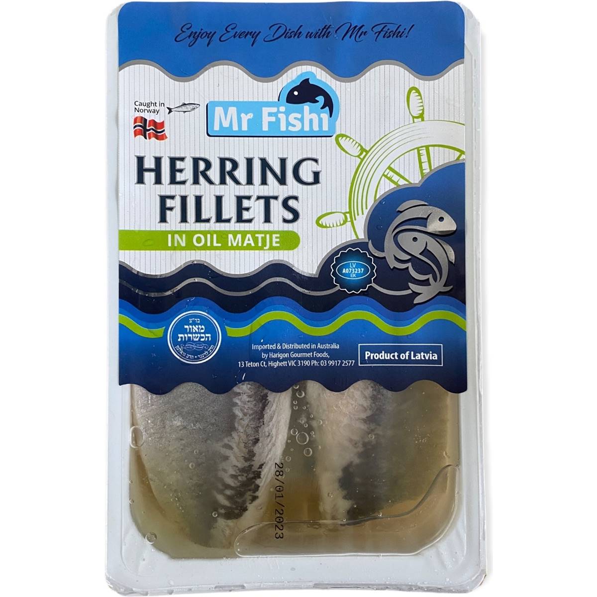 Mr Fish Herring Fillets In Oil Matje 