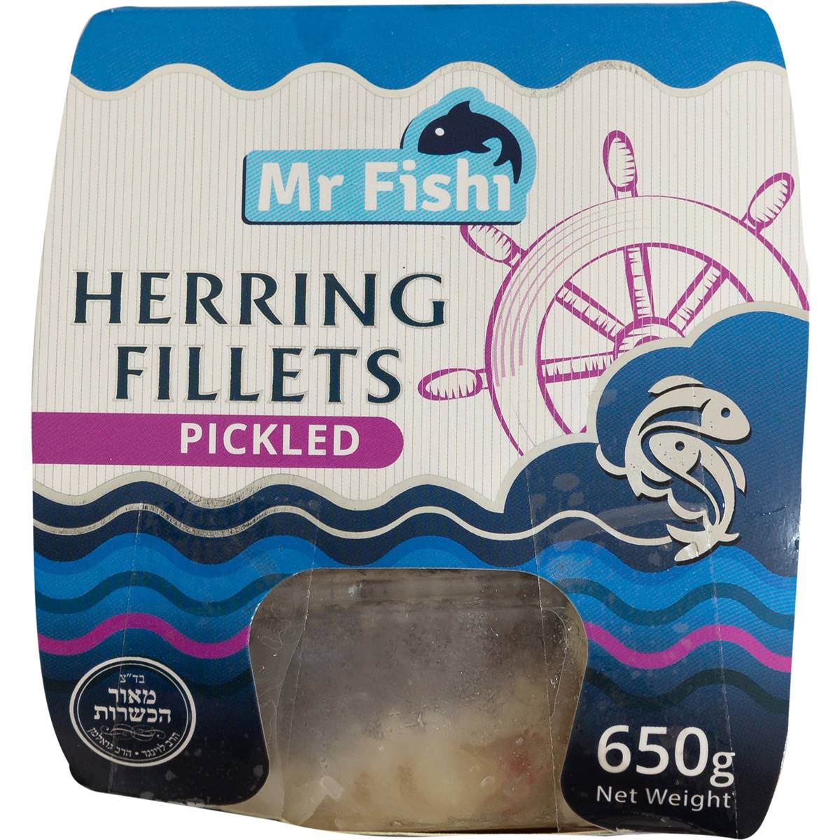 Mr Fish Pickled Herring Fillets 650g Woolworths