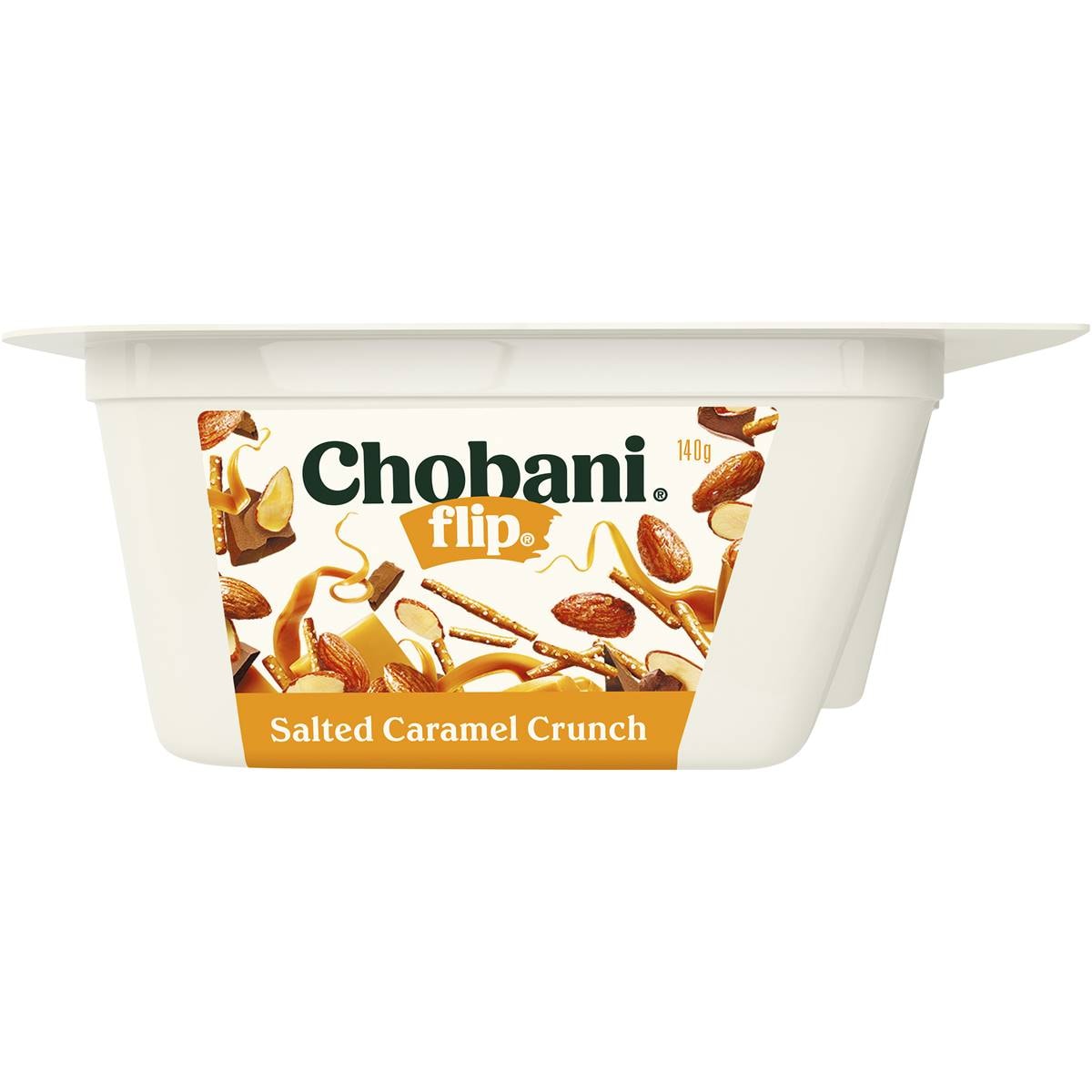Chobani Flip Greek Yogurt Salted Caramel Crunch 140g Woolworths