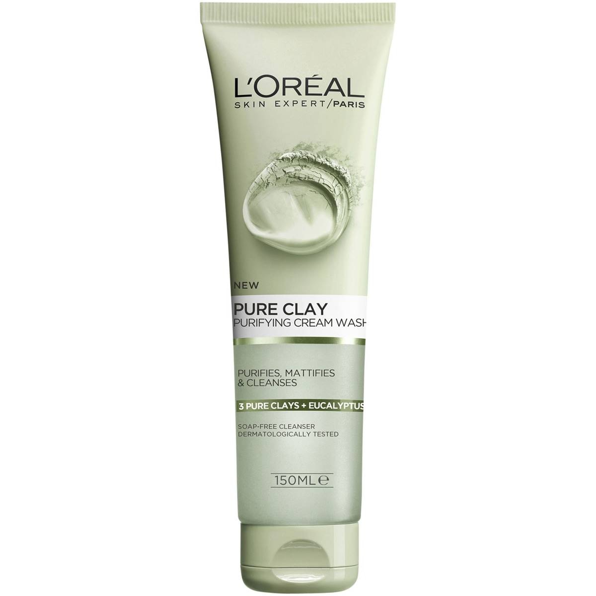L'oreal Paris Pure Clay Eucalyptus Purifying Cream Wash
