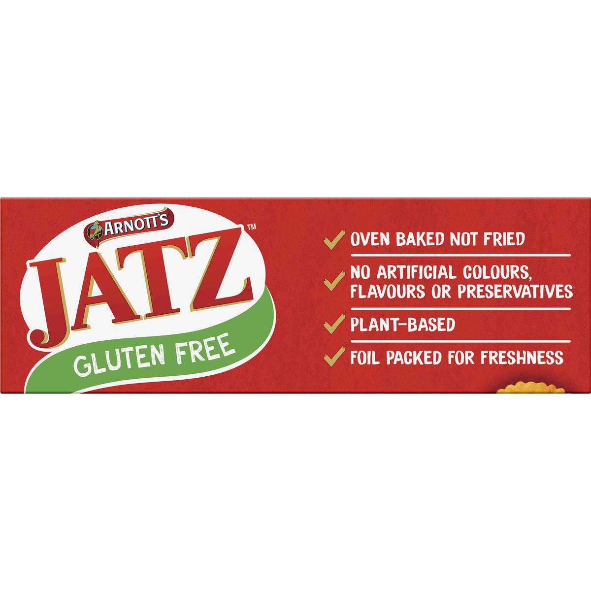 Arnott's Gluten Free Jatz Cracker Biscuits 130g Woolworths