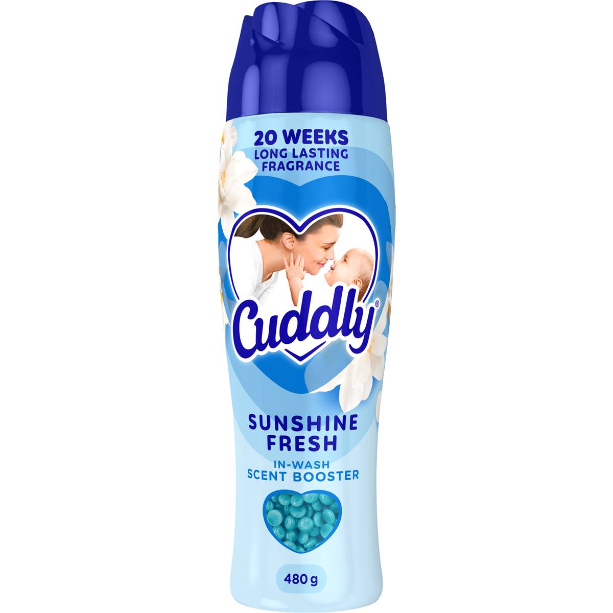 Cuddly Laundry In Wash Scent Booster Sunshine Fresh 480g