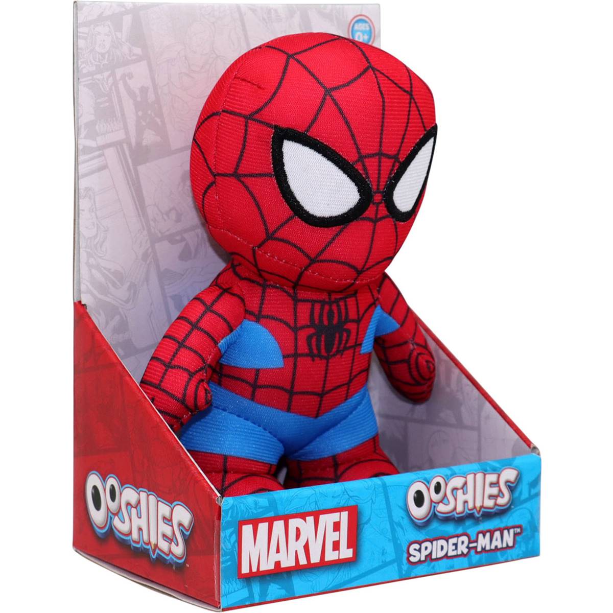 Ooshies Spiderman 6 Inch Plush Each Woolworths
