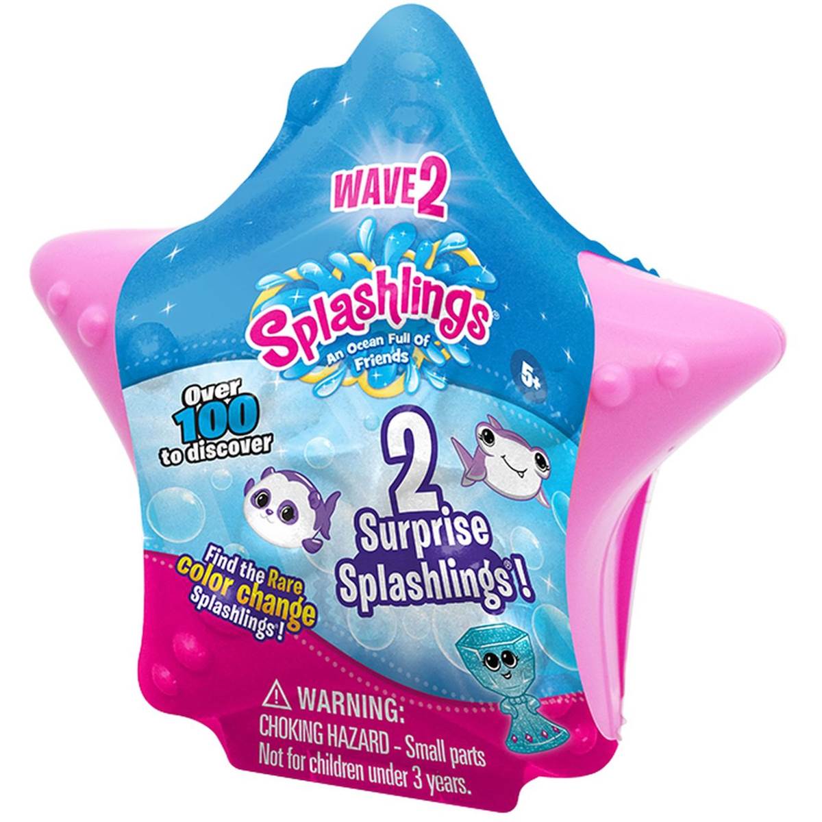 Splashlings 2 Piece Collector Shell Wave 2
