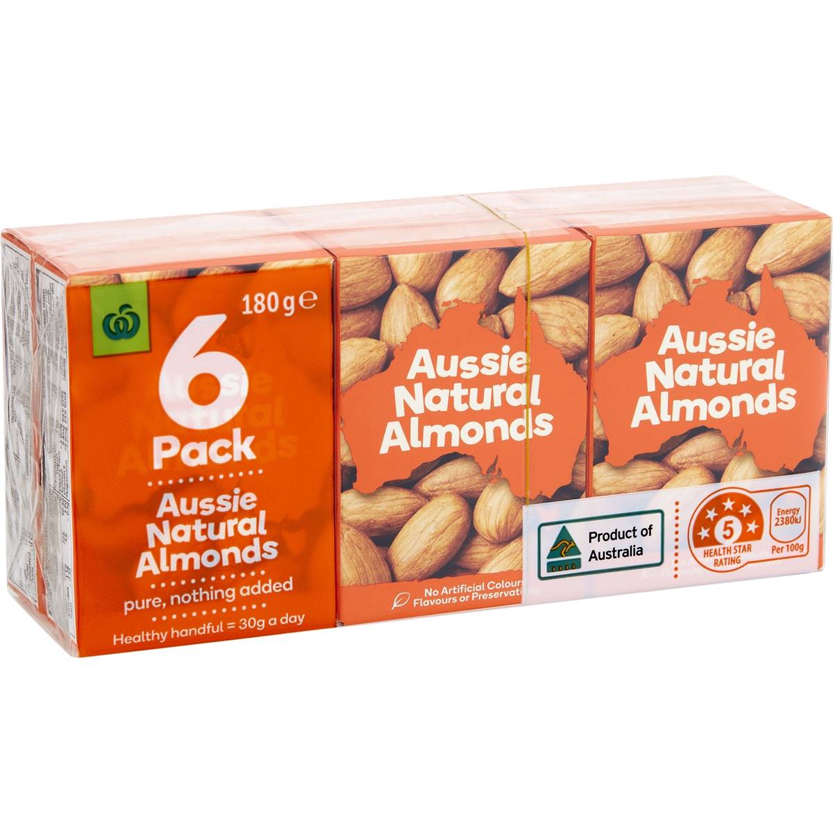 Woolworths Aussie Natural Almonds 