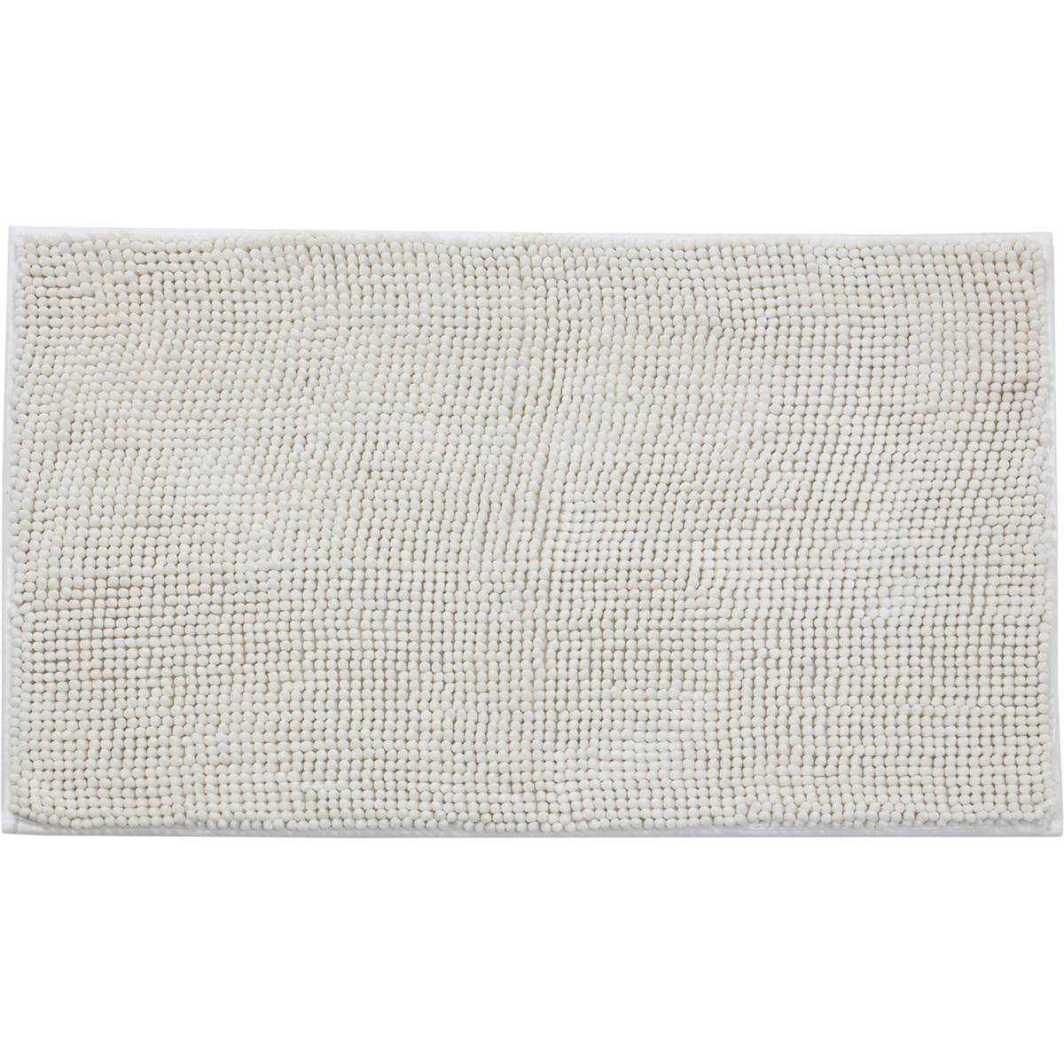 Inspire Toggle Bath Mat Cream Each Woolworths