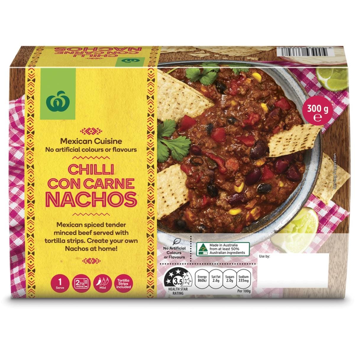 Woolworths Nachos Ready Meal 300g Woolworths