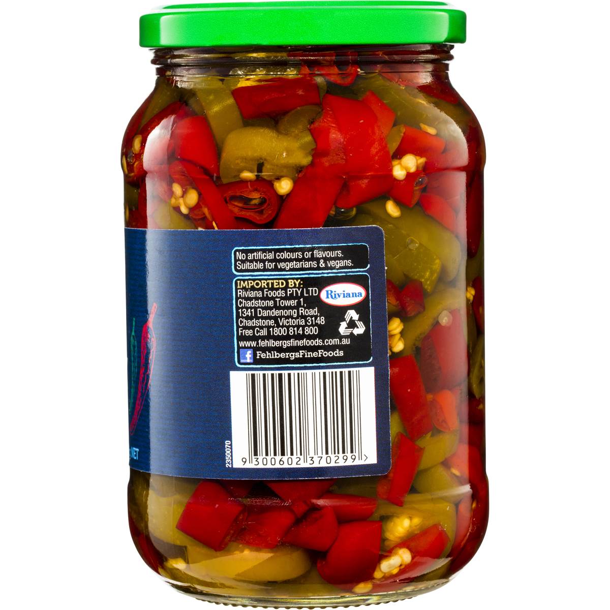 Fehlbergs Jalapenos & Chilli Mix 470g Woolworths