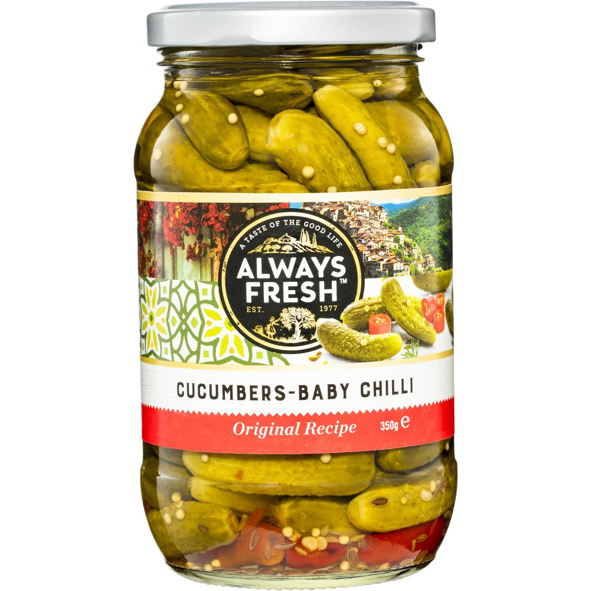 Always Fresh Baby Cucumbers With Chilli 350g Woolworths