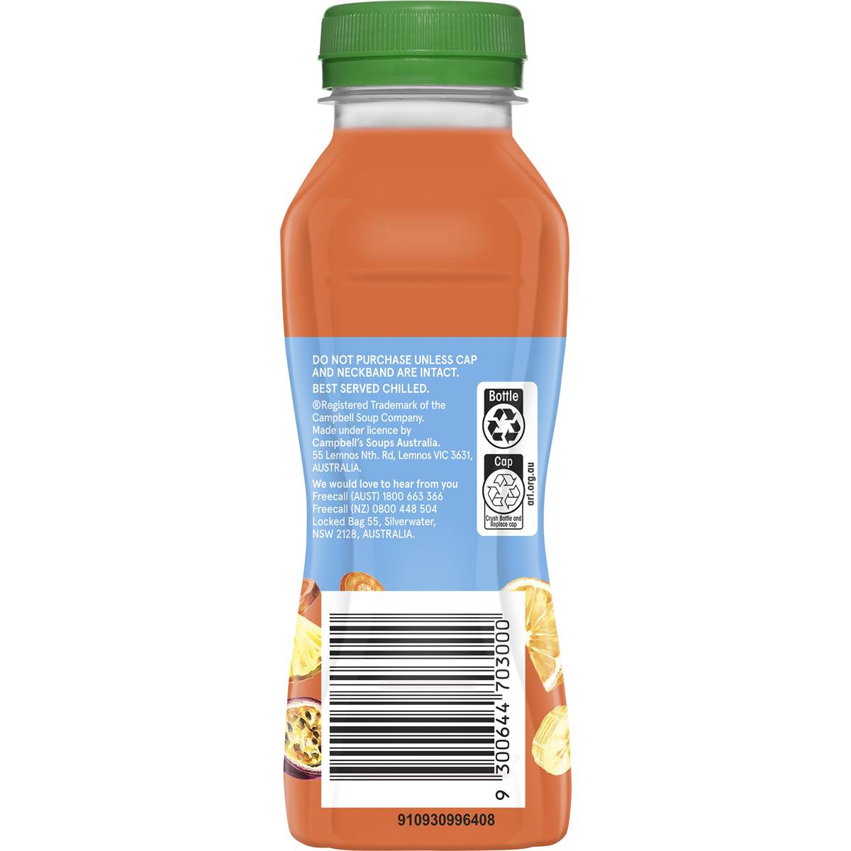 V8 Fruit & Veggie Juice Breakfast Fusion 300ml Woolworths