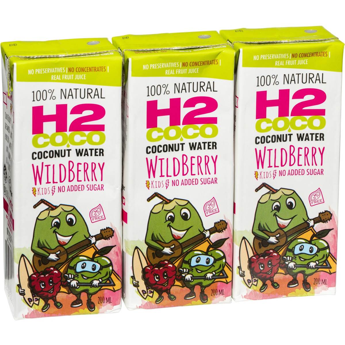 H2coco Kids Wild Berry Coconut Water