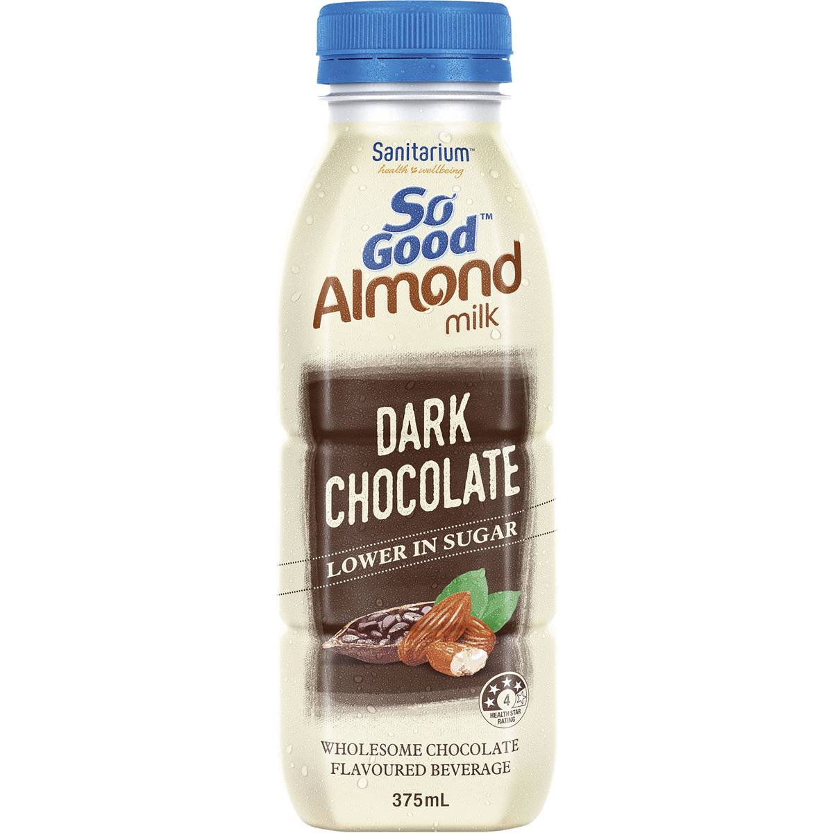 So Good Almond Milk Dark Chocolate 375ml Woolworths