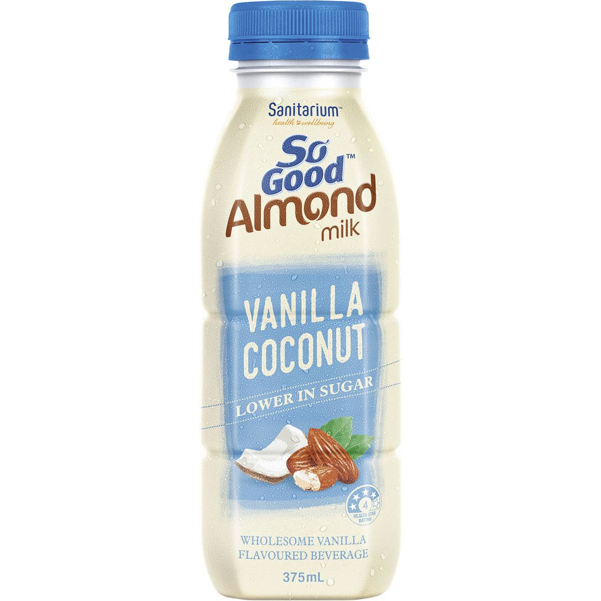 Sanitarium So Good Almond Milk Vanilla Coconut 375ml Woolworths