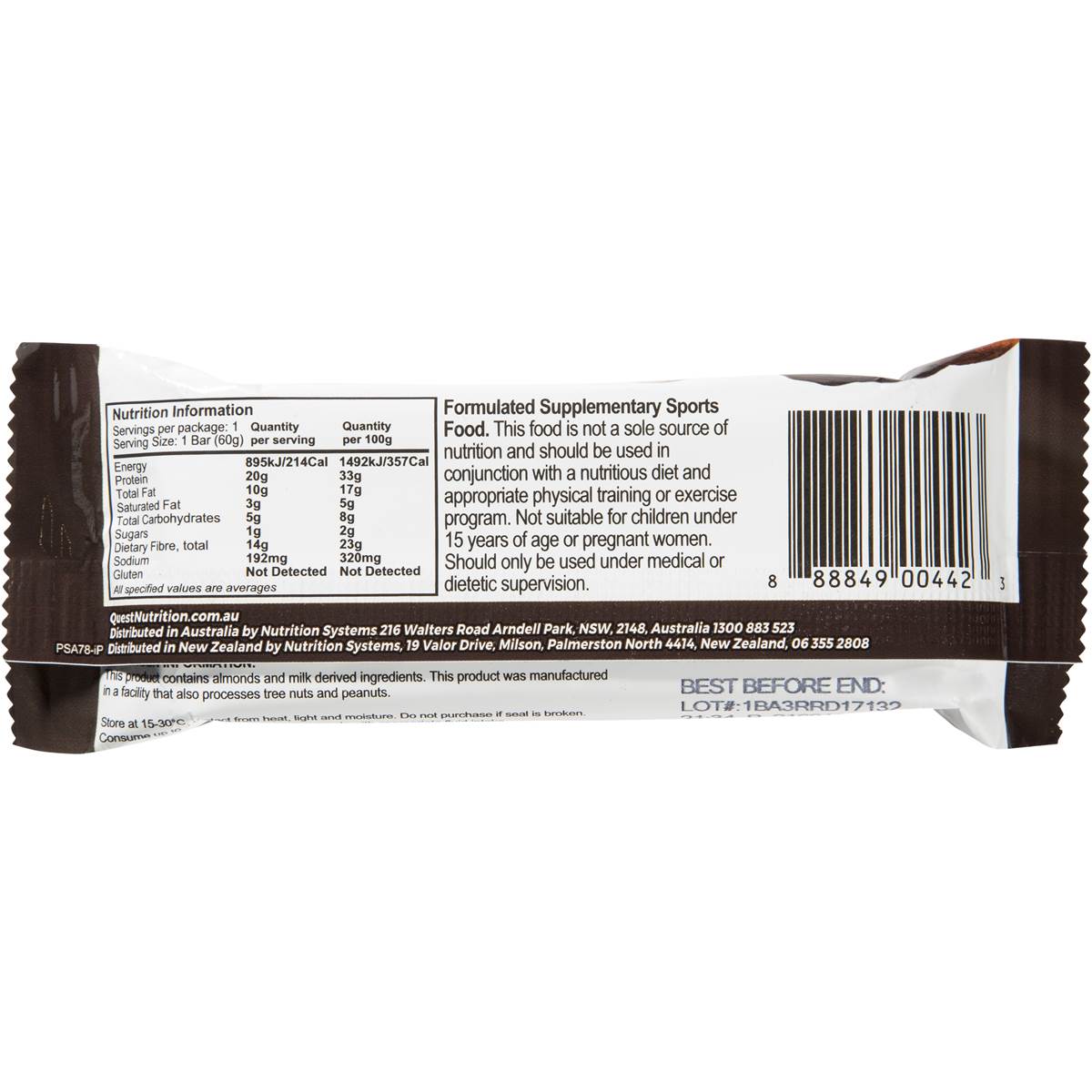 Quest Rocky Road Protein Bar 60g | Woolworths