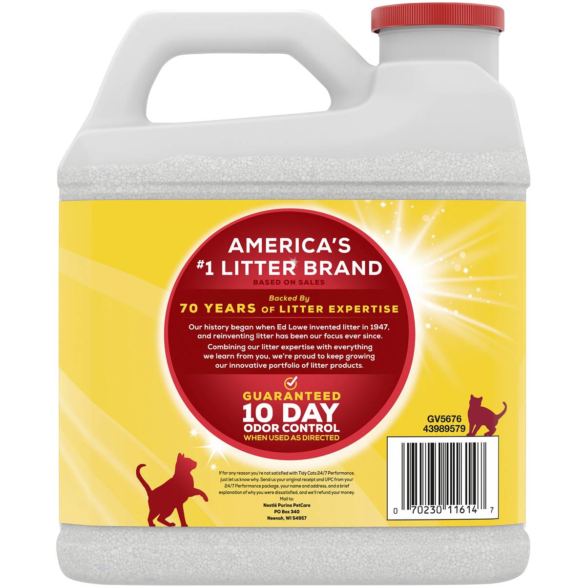 Tidy Cats Clumping Cat Litter 24/7 Performance 6.35kg Woolworths