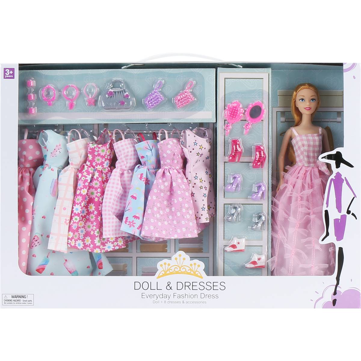 Doll & Dresses Accessories Set Assorted each | Woolworths Doll & Dresses Accessories Set Assorted each | Woolworths